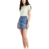 Damen Levis Rocke | Levis Jeansrock High Waisted Deconstructed Skirt Im Used Look