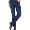 Herren Paddocks Stretch Jeans | Paddocks Ranger Pipe Jeans In Blue Black Waschung