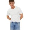 Herren Jack & Jones Shirts | Jack & Jones T-Shirt Aus Bio-Baumwolle In Weis