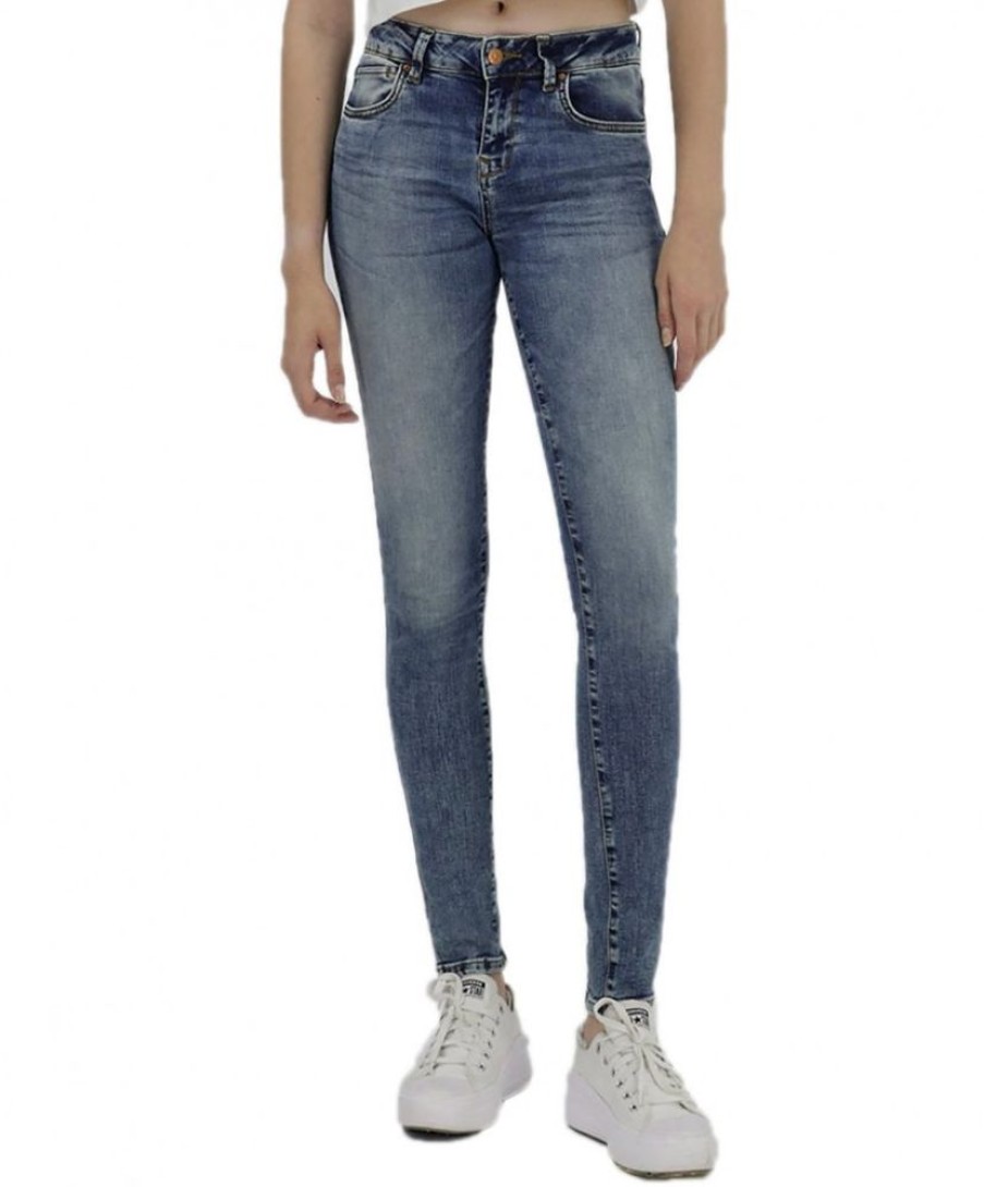 Damen LTB Skinny | Ltb Damen Jeans Nicole Skinny Fit In Blauem Yule