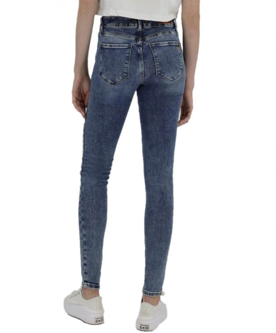 Damen LTB Skinny | Ltb Damen Jeans Nicole Skinny Fit In Blauem Yule