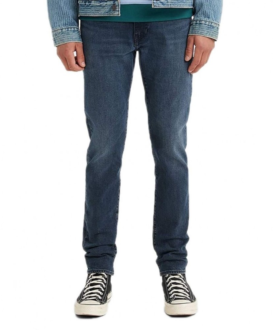 Herren Levis Tapered | Levis 512 Jeans Slim Taper In Dunklem Dark Black