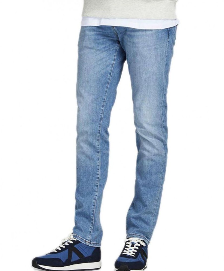 Herren Jack & Jones Slim Fit | Jack & Jones Glenn Icon Jeans Slim Fit In Hellblau