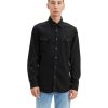 Herren Levis Hemden | Levi'S Jeanshemd Barstow Western In Black Denim