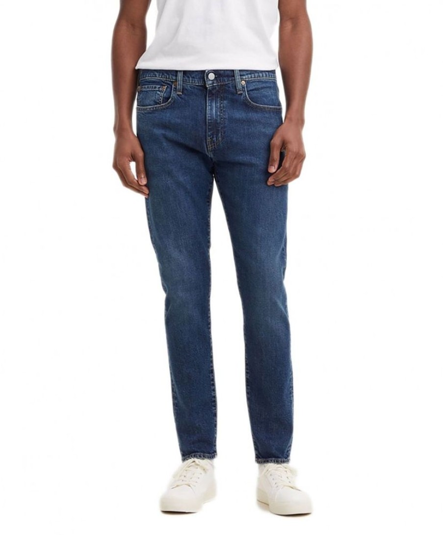 Herren Levis Tapered | Levis Jeans Taperd 512 In Mittelblauem Indigo