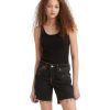 Damen Levis Shirts | Levis Classic Tank Top Mit U-Boot Ausschnitt In Schwarz